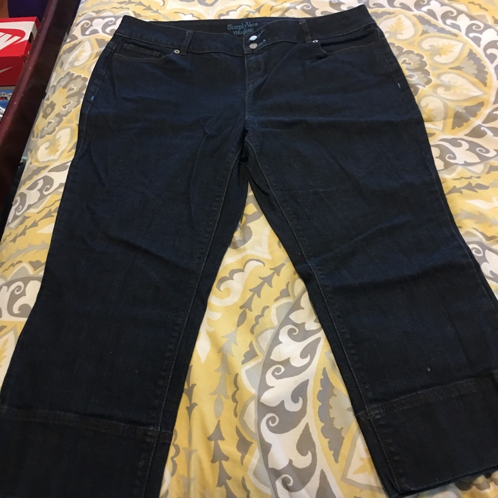 Capri jeans